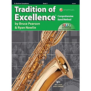 KJOS Tradition of Excellence Book 3 Bari sax