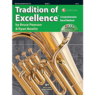 KJOS Tradition of Excellence Book 3 Baritone/euphonium TC
