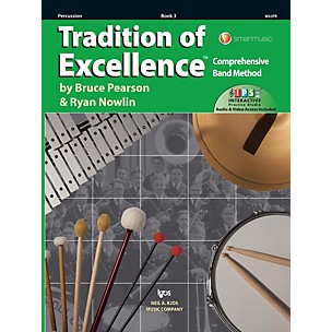 KJOS Tradition of Excellence Book 3 Percussion