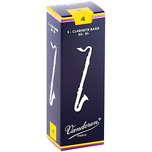 Vandoren Traditional Bass Clarinet Reeds