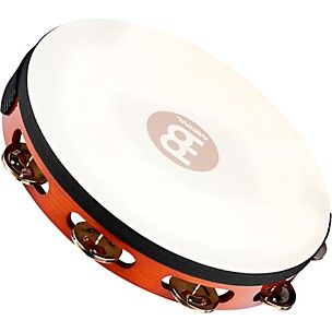 MEINL Traditional Goat-Skin Wood Tambourine Single Row
