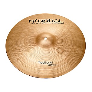 Istanbul Agop Traditional Thin Crash Cymbal