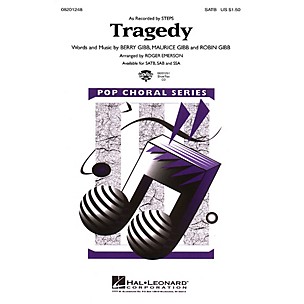 Hal Leonard Tragedy SAB by Steps Arranged by Roger Emerson