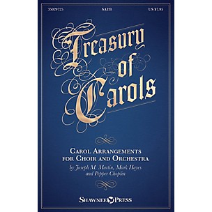 Shawnee Press Treasury of Carols (Carol Arrangements for Choir and Orchestra) Listening CD Arranged by Joseph M. Martin