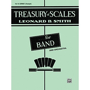 Alfred Treasury of Scales for Band and Orchestra 1st B-Flat Cornet