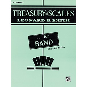 Alfred Treasury of Scales for Band and Orchestra 1st Trombone