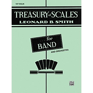 Alfred Treasury of Scales for Band and Orchestra 1st Violin