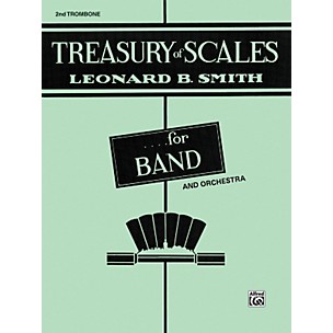 Alfred Treasury of Scales for Band and Orchestra 2nd Trombone