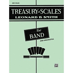 Alfred Treasury of Scales for Band and Orchestra 2nd Violin