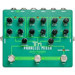 Electro-Harmonix Tri Parallel Mixer Guitar Effects Pedal