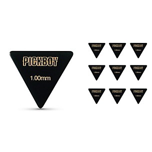 Pick Boy Triangle Black Cellulose Bass Picks