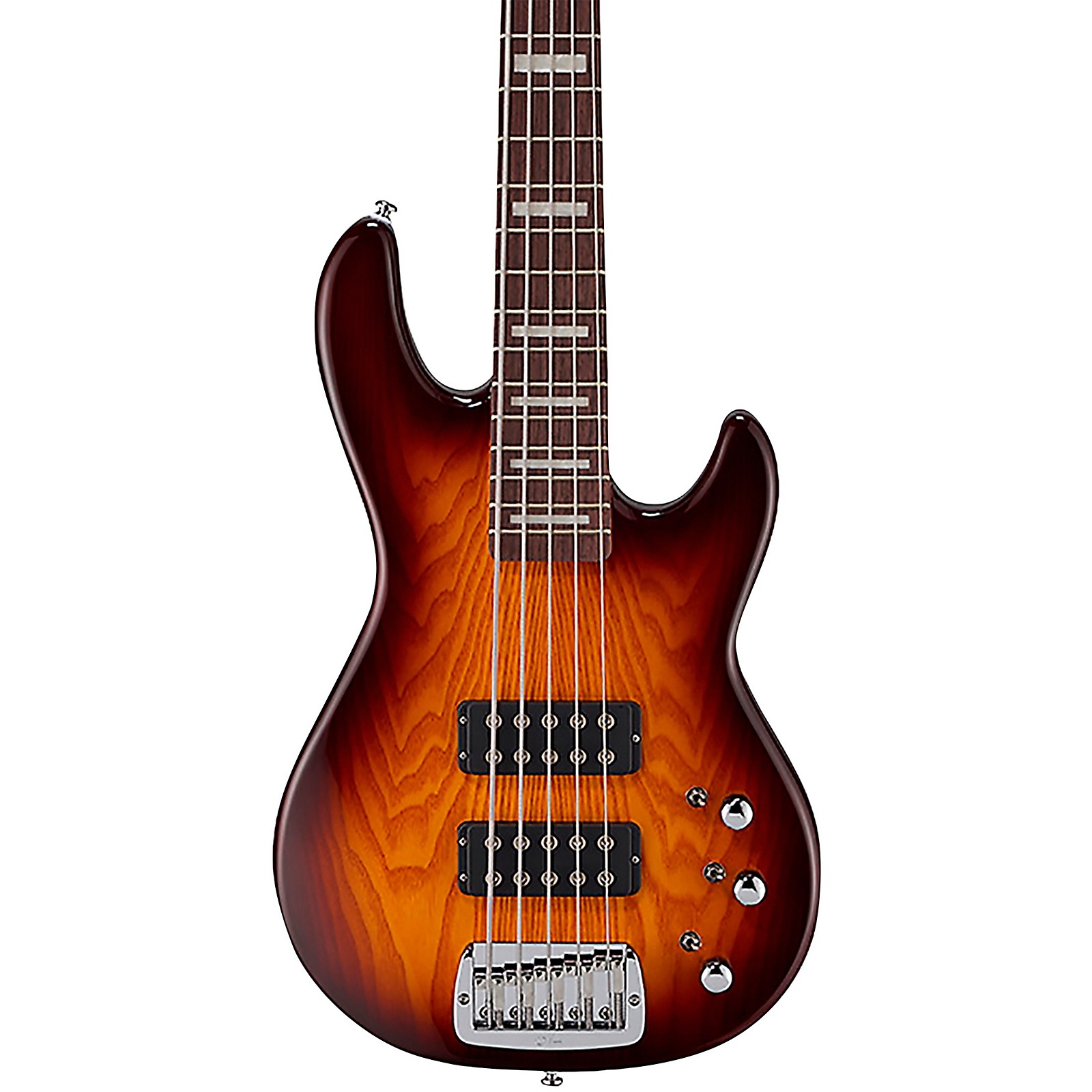 ベース G&L tribute L2500 MIJ G&L Tribute Series L-2500 5 String Bass Guitar - Blue