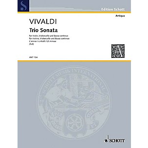 Schott Music Trio Sonata C Minor RV 83 Schott Series Composed by Antonio Vivaldi Arranged by Hugo Ruf