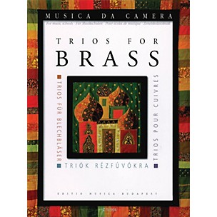 Editio Musica Budapest Trios for Brass EMB Series by Various Arranged by Péter Perényi