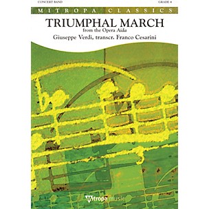 Mitropa Music Triumphal March Full Score Concert Band Level 4 Arranged by Franco Cesarini