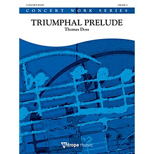 Hal Leonard Triumphal Prelude Grade 4 Full Score Only Concert Band