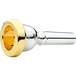 Yamaha Trombone Mouthpiece Gold-Plated Rim and Cup (Large Shank)