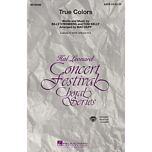 Hal Leonard True Colors SSA Arranged by Mac Huff