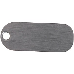 PRS Truss Rod Cover, Black Anodized Aluminum -