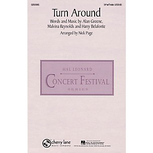 Hal Leonard Turn Around 3 Part Treble arranged by Nick Page