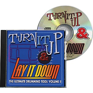 Drum Fun Inc Turn It Up and Lay It Down, Volume 2 - Play Along CD for Drummers