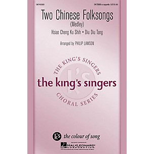 Hal Leonard Two Chinese Folksongs SATBBB a cappella by The King's Singers arranged by Philip Lawson