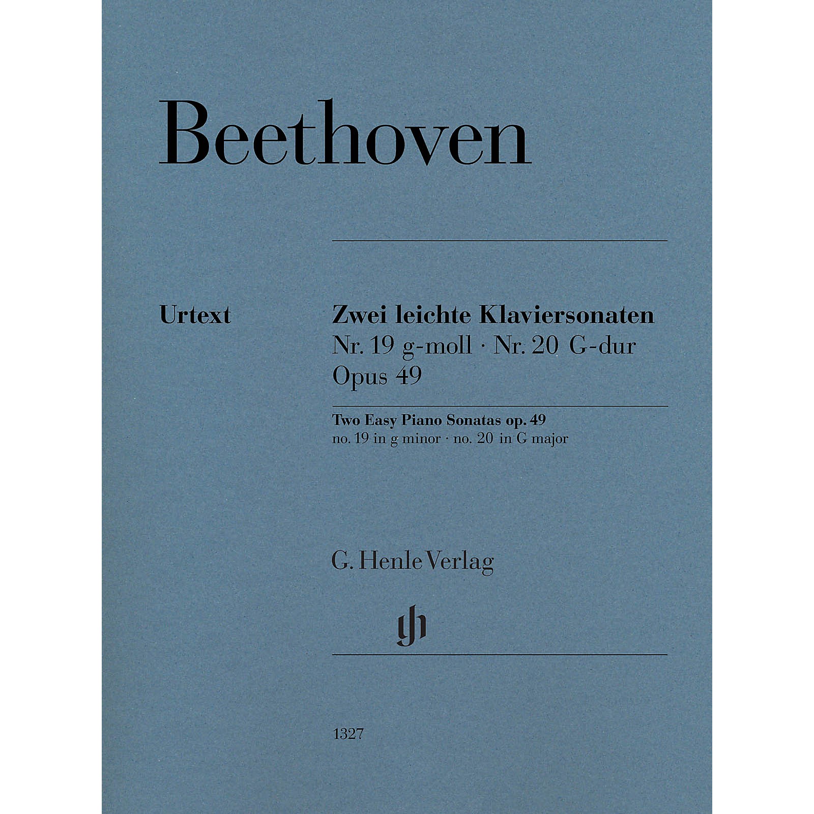 G. Henle Verlag Two Easy Piano Sonatas Nos. 19 and 20, Op. 49 by
