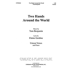 Hal Leonard Two Hands Around The World composed by Tom Benjamin