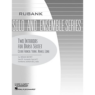 Rubank Publications Two Intradas (Brass Sextet or Choir - Grade 2) Rubank Solo/Ensemble Sheet Series