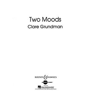 Boosey and Hawkes Two Moods Overture Concert Band Composed by Clare Grundman