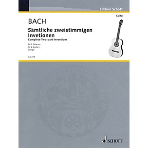 Schott Two Part Inventions (Two Guitars) Schott Series