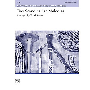 Alfred Two Scandinavian Melodies Concert Band Grade 1.5 Set