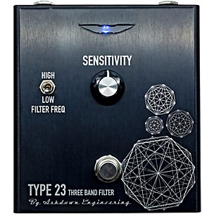 Ashdown Type 23 Tri Band Bass Filter Effects Pedal
