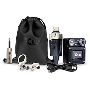 Xvive U45 Black In-Ear Wireless System with CTM 110 IEMs