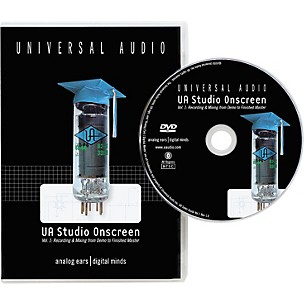 Universal Audio UA Studio Onscreen Vol. 1 DVD