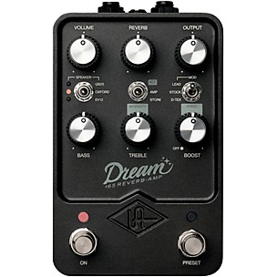 Universal Audio UAFX Dream '65 Reverb Amp Guitar Effects Pedal -