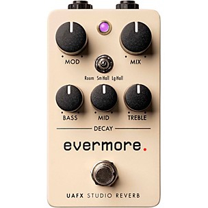 Universal Audio UAFX Evermore Studio Reverb Effects Pedal -