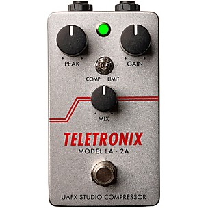 Universal Audio UAFX LA-2A Studio Compressor Effects Pedal -