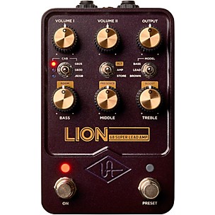 Universal Audio UAFX Lion '68 Super Lead Amp Effects Pedal -