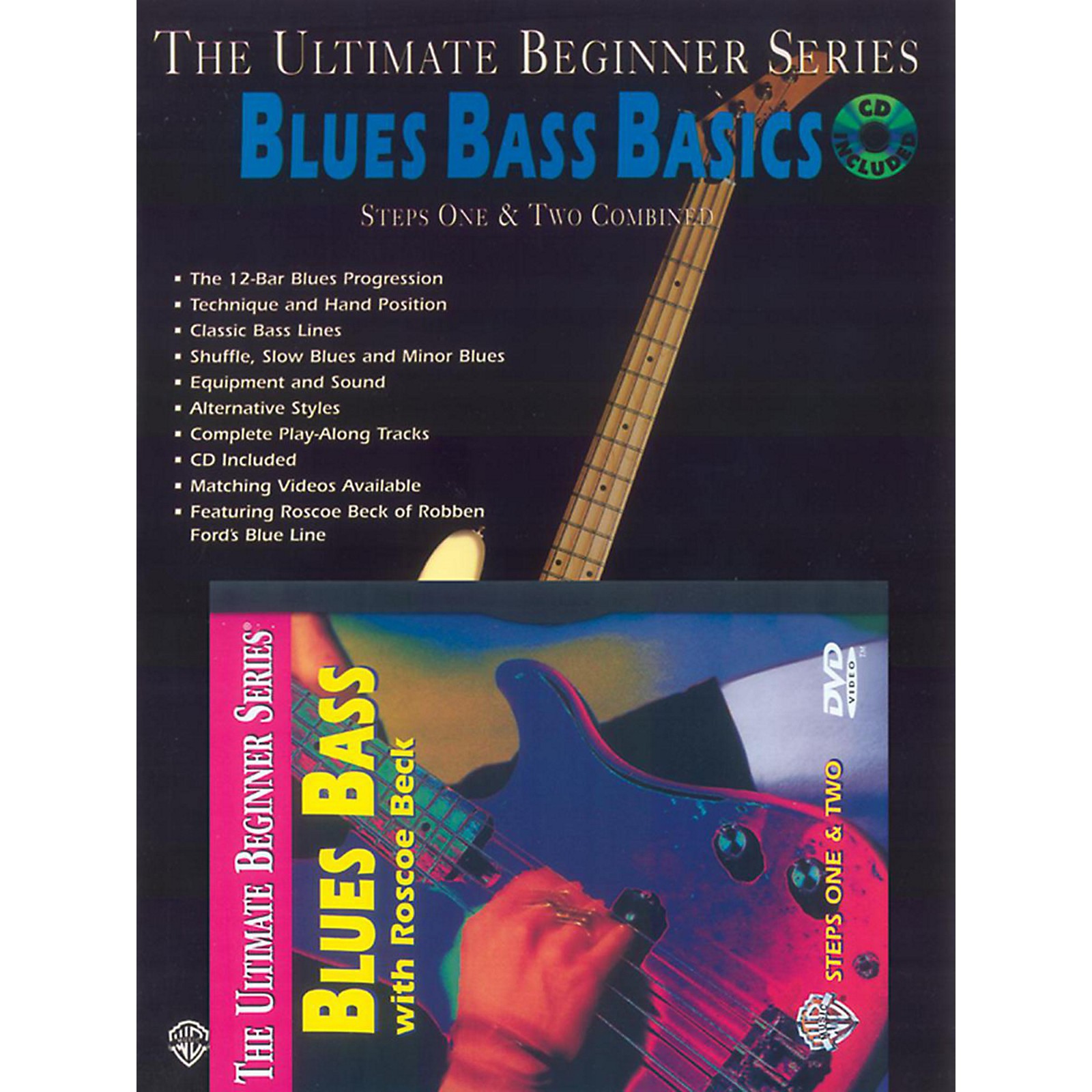 Alfred UBS Blues Bass Basics MegaPak (Book/DVD/CD) | Music & Arts