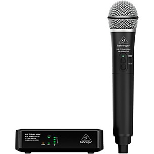 Behringer ULM300MIC High-Performance 2.4gHz Digital Wireless System With  Handheld Mic & Receiver