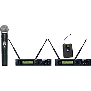 Shure ULXP124/58 Dual Channel Mixed Wireless System