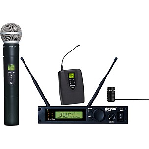 Shure ULXP124/85 Combo Handheld/Lavalier Wireless Microphone System