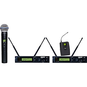 Shure ULXP124/BETA58A Dual Channel Mixed Wireless System
