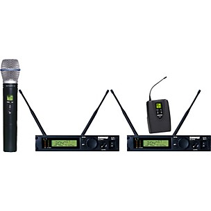 Shure ULXP124/BETA87A Dual Channel Mixed Wireless System