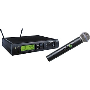 Shure ULXS24/BETA58 Handheld, Frequency-Selectable Wireless System