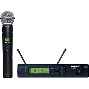 Shure ULXS24/BETA58 Handheld Wireless Microphone System