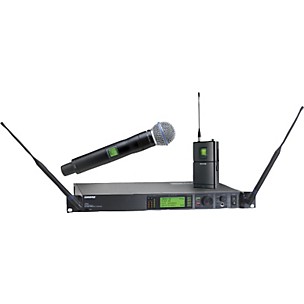 Shure UR124S/BETA58 Combo Wireless Instrument/Microphone System