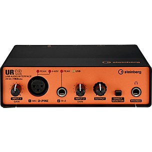 Steinberg UR12B 2-In/2-Out USB 2.0 Audio Interface