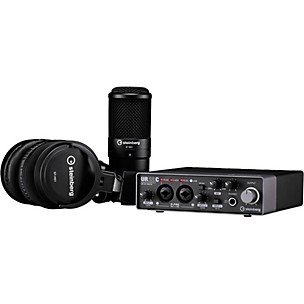 Steinberg UR22C Recording Pack with 2IN/2OUT USB 3.0 Type C Audio Interface, Microphone & Headphones